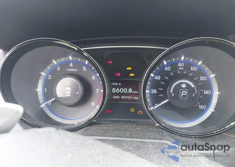 2013 Hyundai Sonata Se 2.0T from USA, damaged, VIN 5NPEC4AB2DH560373